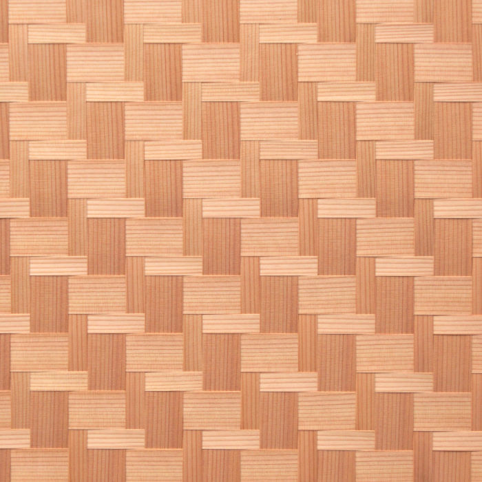 杉柾親子石畳網代約510×510mm