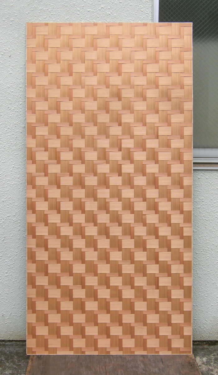 杉柾親子石畳網代3尺×6尺