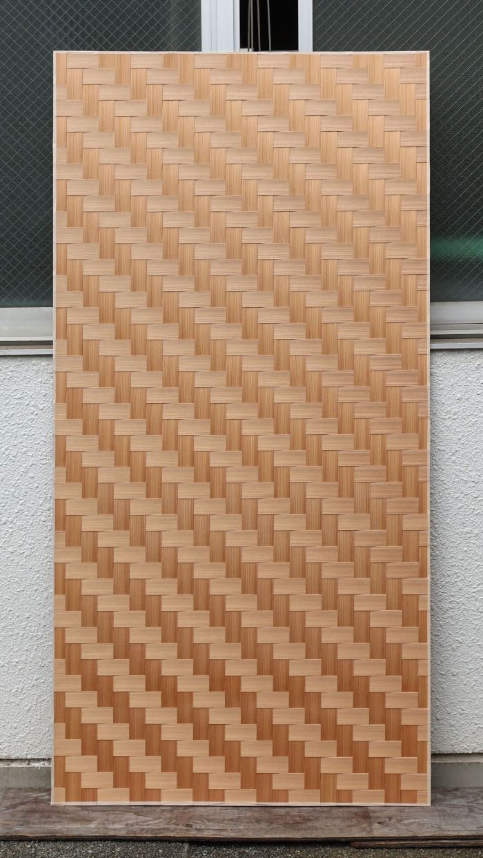 杉柾石畳網代の全体画像
