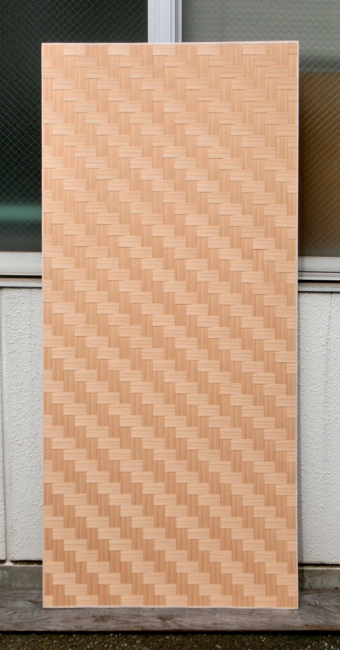 杉柾石畳網代の全体画像