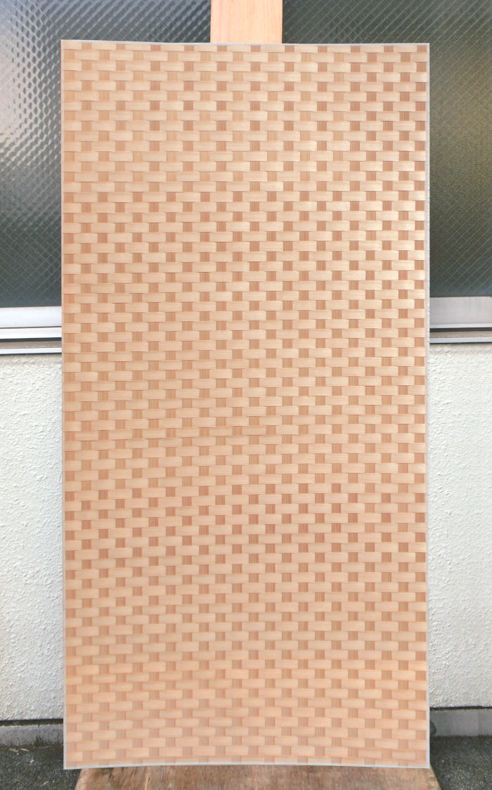 杉柾小巾市松網代3尺×6尺