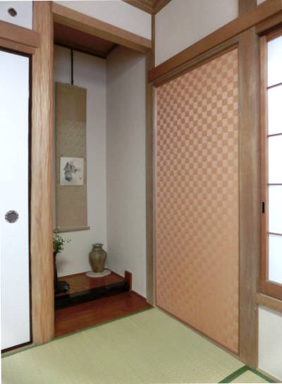 壁面の網代