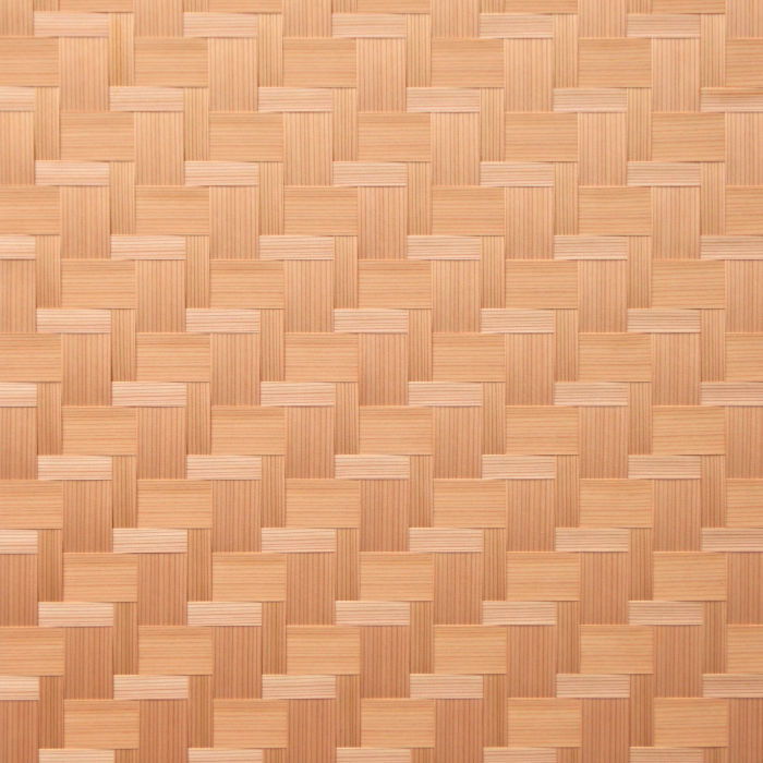 杉柾親子石畳網代620×620mm