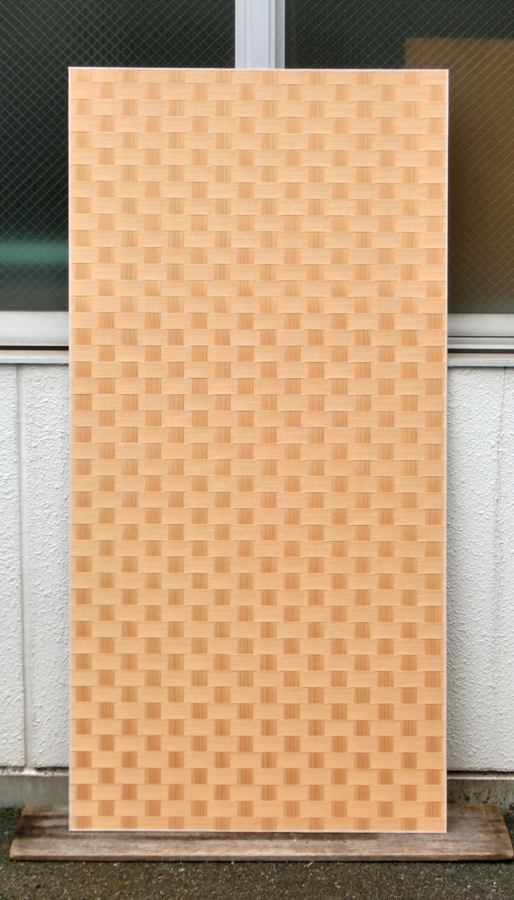 杉柾市松網代3尺×6尺の全体画像