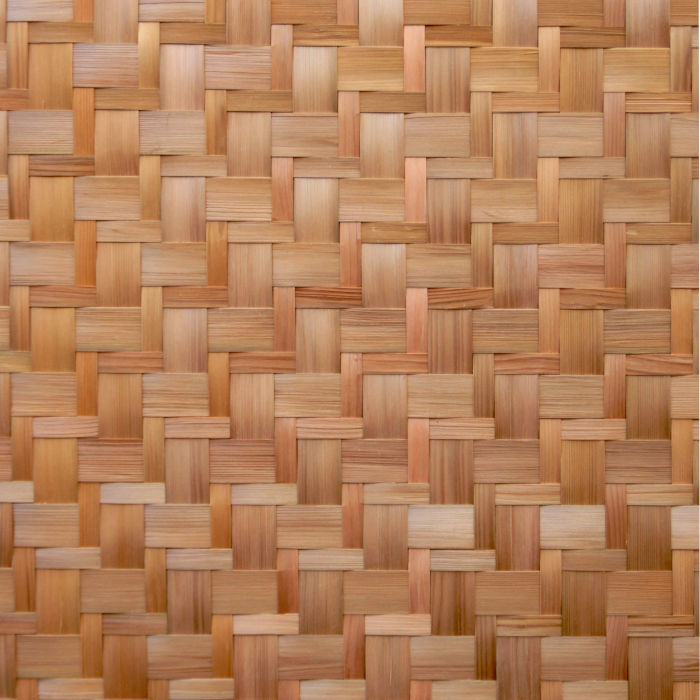 黒部へぎ板親子石畳網代