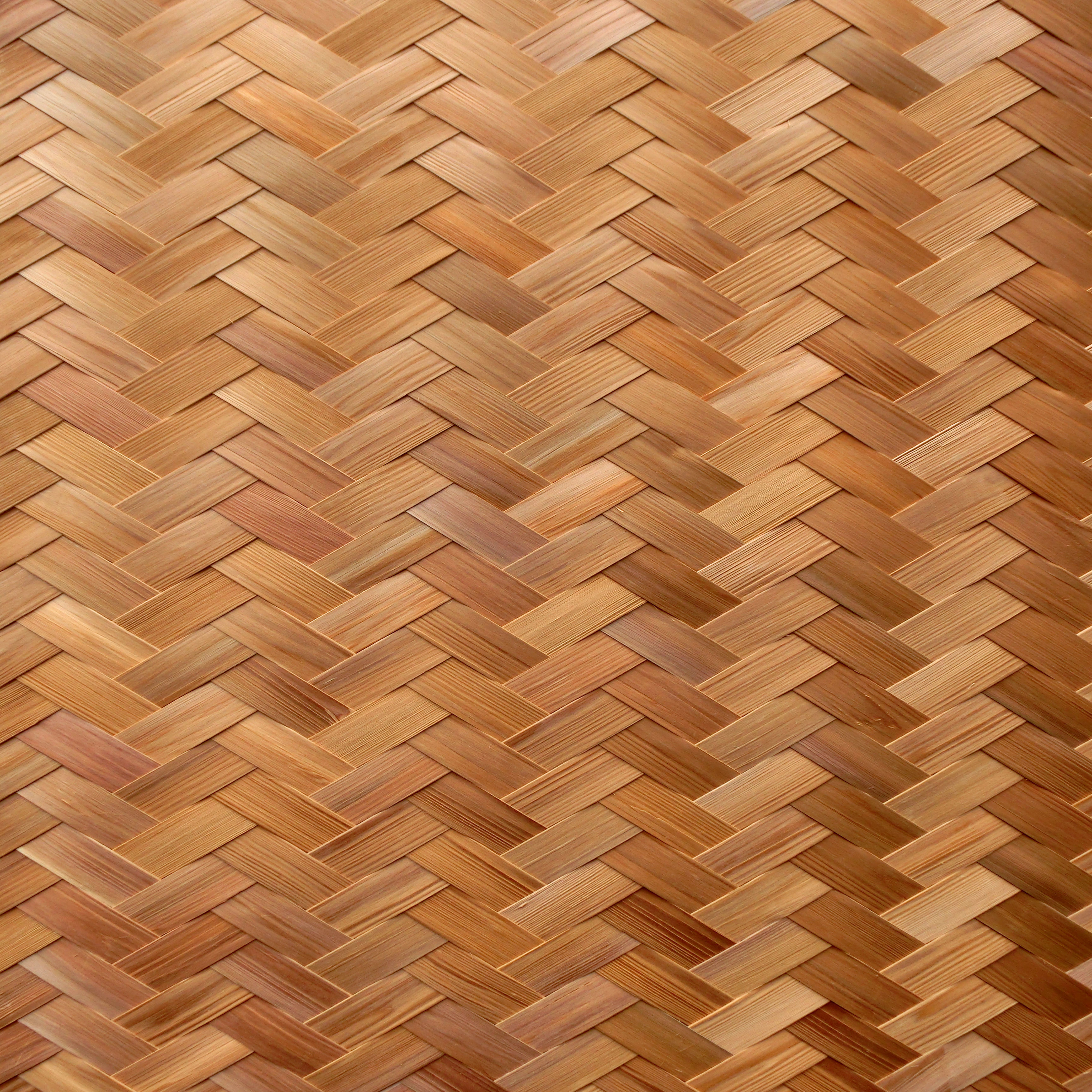 黒部へぎ板矢羽根網代