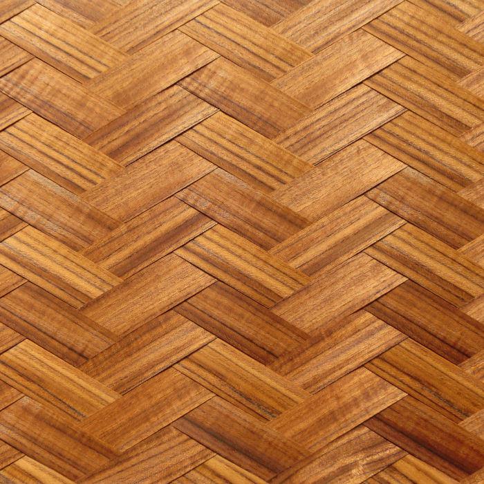 チーク矢羽根網代寸法幅1000高さ400の部分